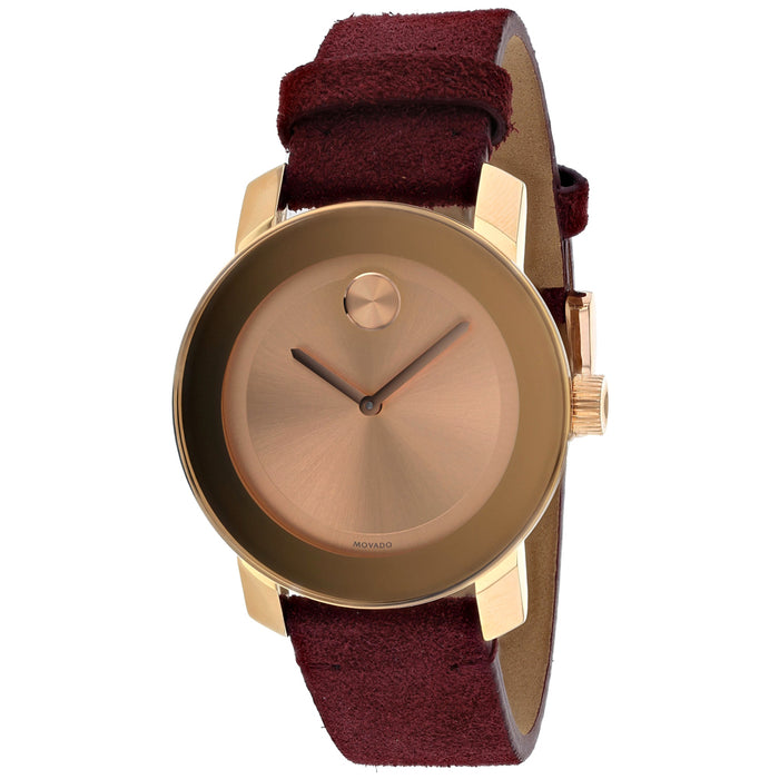 Movado Women's Bold Rose gold Dial Watch - 3600447