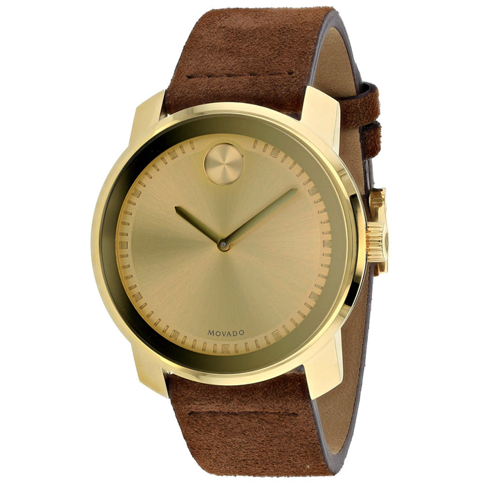 Movado Men's Gold Dial Watch - 3600449