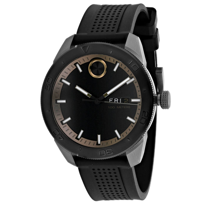 Movado Men's Bold Black Dial Watch - 3600452