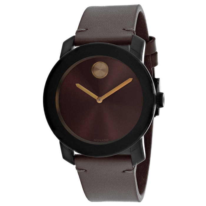 Movado Men's Bold Brown Dial Watch - 3600455