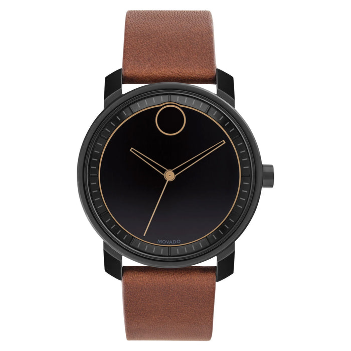 Movado Men's Bold Black Dial Watch - 3600489