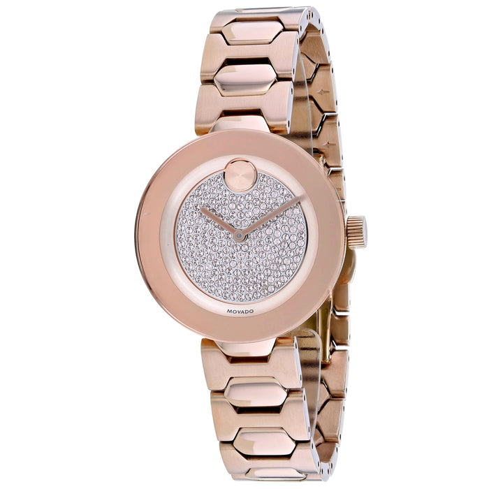 Movado Women's Bold Rose gold Dial Watch - 3600493