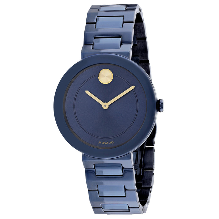 Movado Women's Bold Blue Dial Watch - 3600499