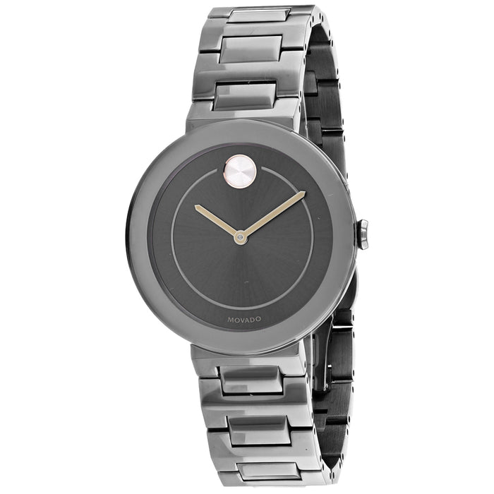 Movado Women's Bold Gunmetal Dial Watch - 3600500