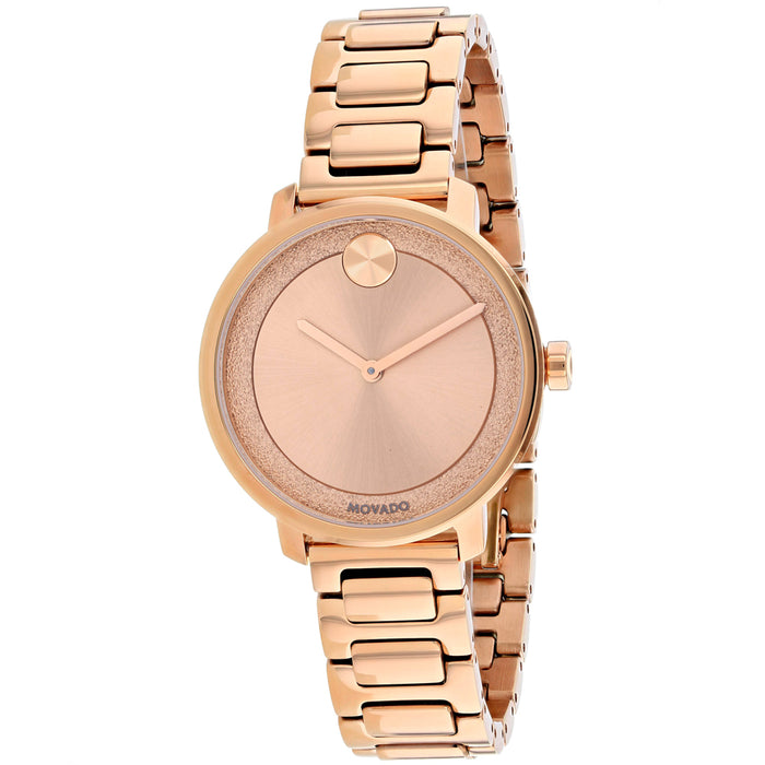 Movado Women's Bold Rose gold Dial Watch - 3600503