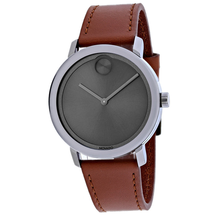 Movado Men's Bold Grey Dial Watch - 3600506