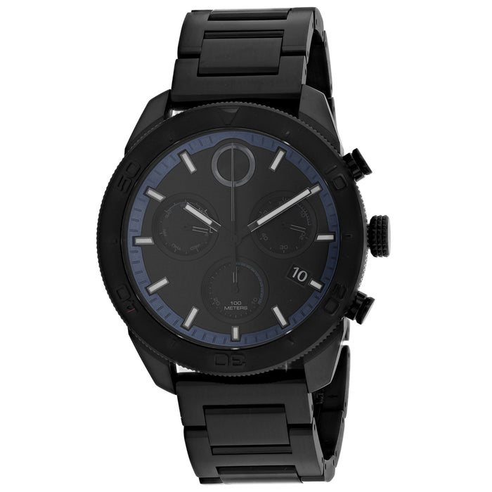 Movado Men's Bold Black Dial Watch - 3600514