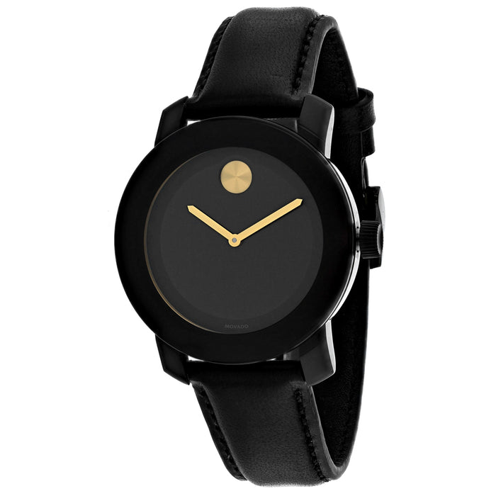 Movado Men's Bold Black Dial Watch - 3600527