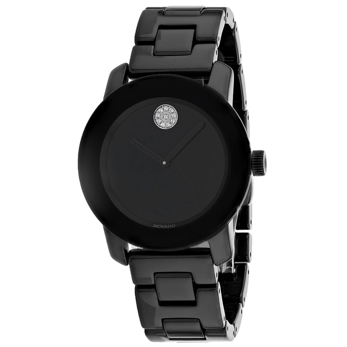 Movado Women's Bold Black Dial Watch - 3600535