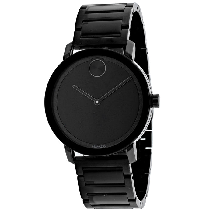 Movado Men's Bold Black Dial Watch - 3600538