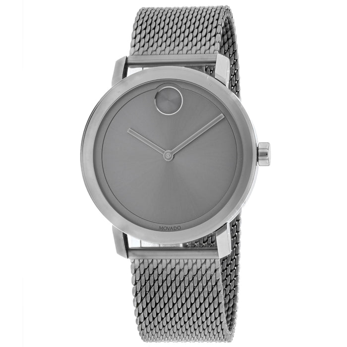 Movado Men's Gunmetal  Dial Watch - 3600561