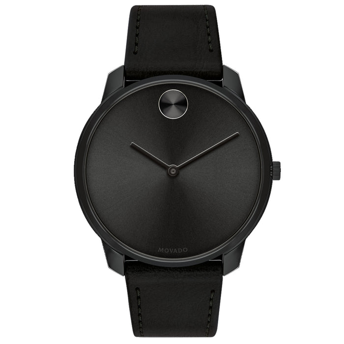 Movado Men's Bold Black Dial Watch - 3600587