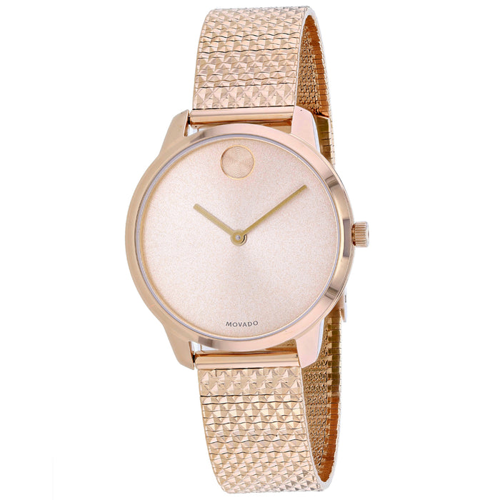Movado Women's Bold Rose gold Dial Watch - 3600596