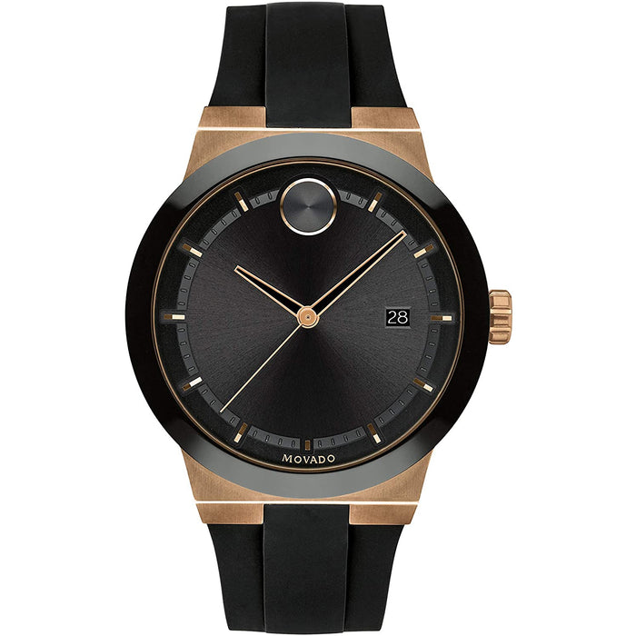 Movado Men's Bold Black Dial Watch - 3600622