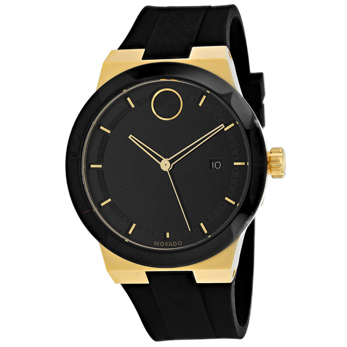 Movado Men's Bold Black Dial Watch - 3600623
