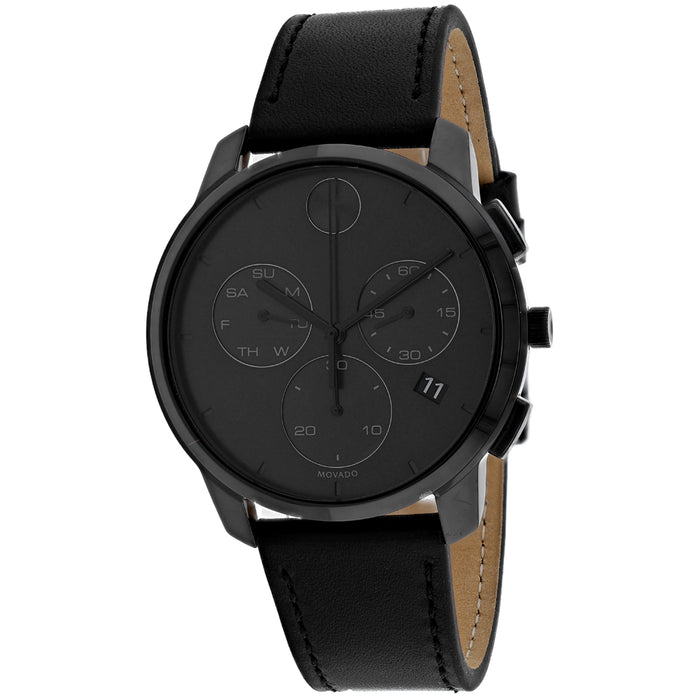 Movado Men's Bold Black Dial Watch - 3600632