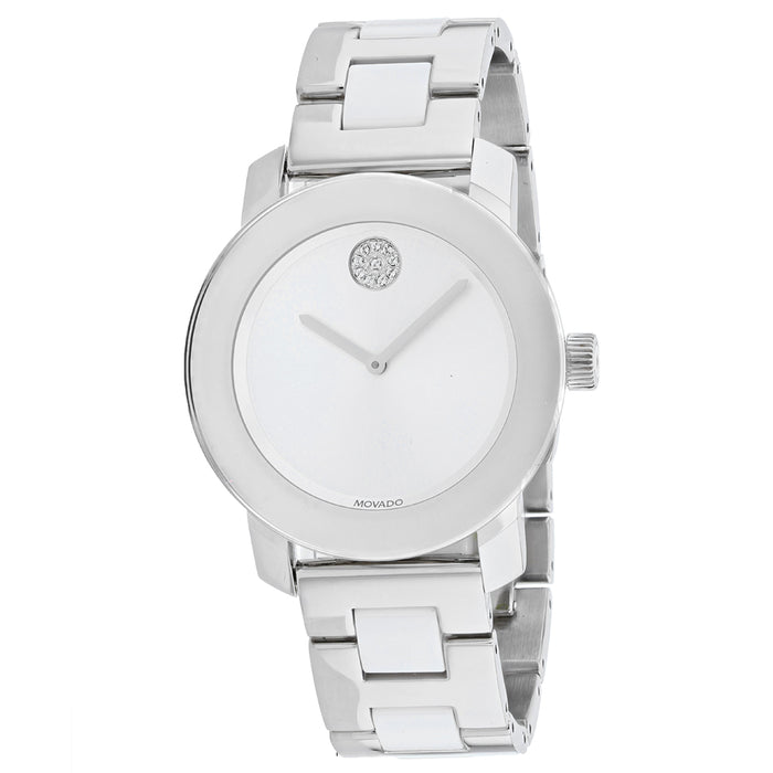 Movado Women's Bold Silver Dial Watch - 3600638