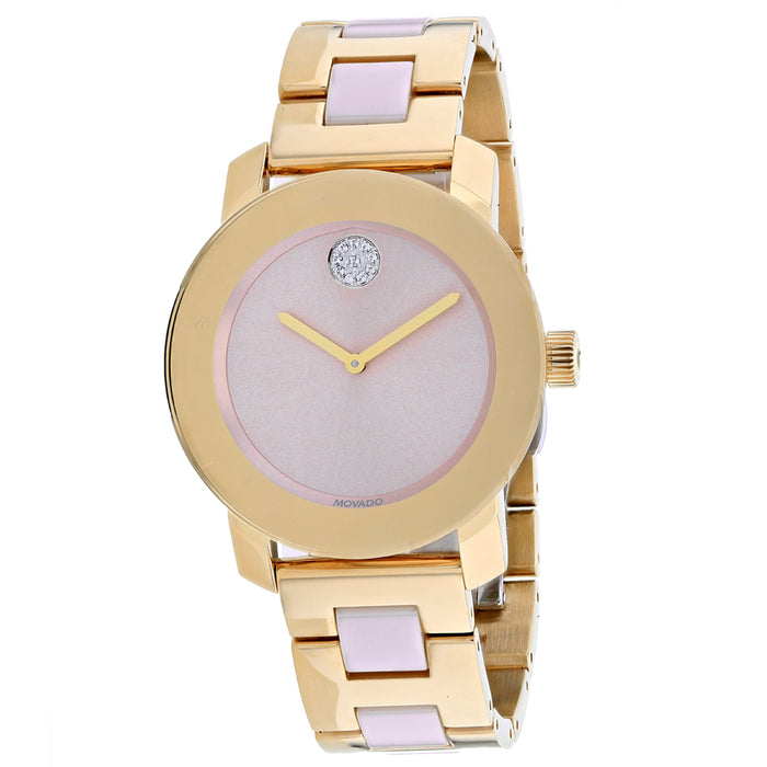 Movado Women's Bold Pink Dial Watch - 3600640