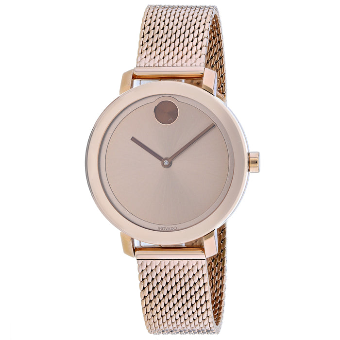 Movado Women's Bold Rosegold Dial Watch - 3600654