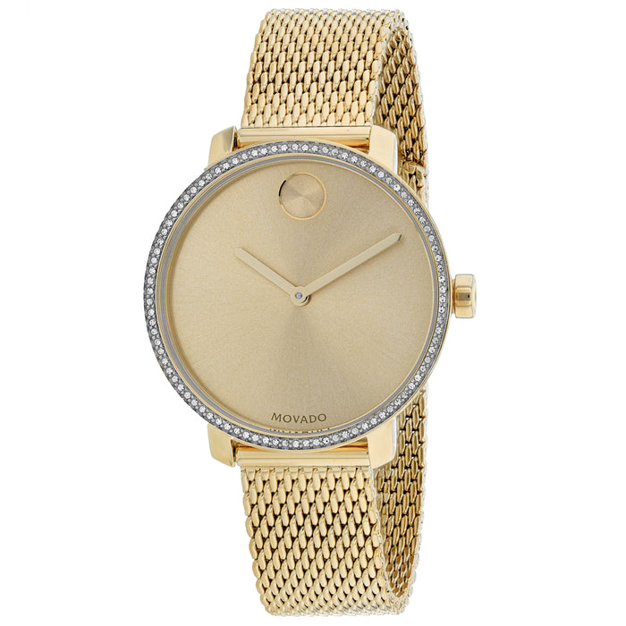 Movado Women's Bold Gold Dial Watch - 3600656
