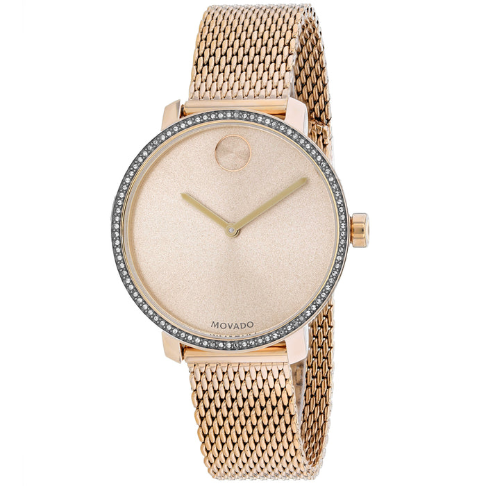 Movado Women's Bold Rose gold Dial Watch - 3600657