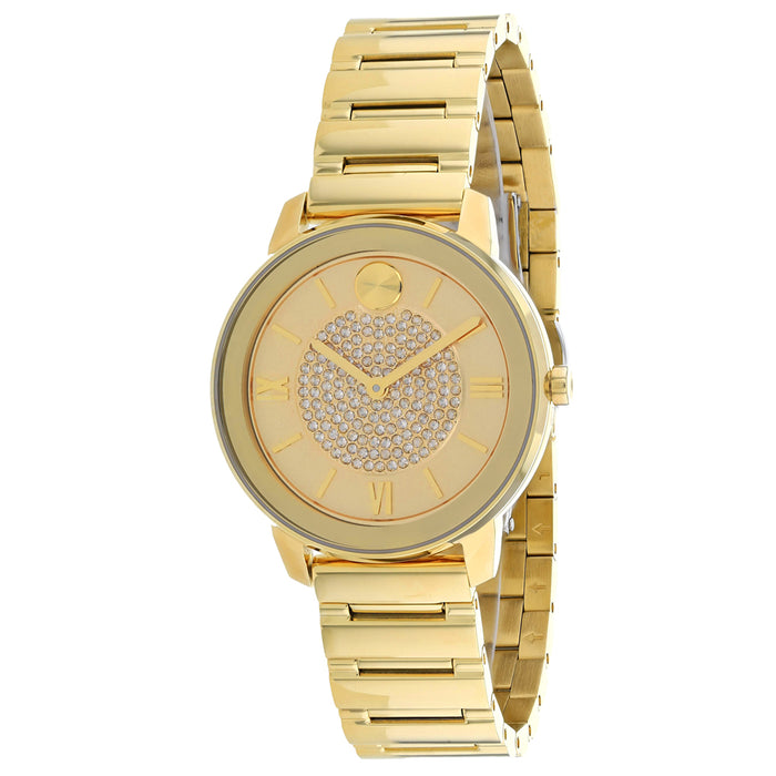 Movado Women's Bold Gold Dial Watch - 3600659