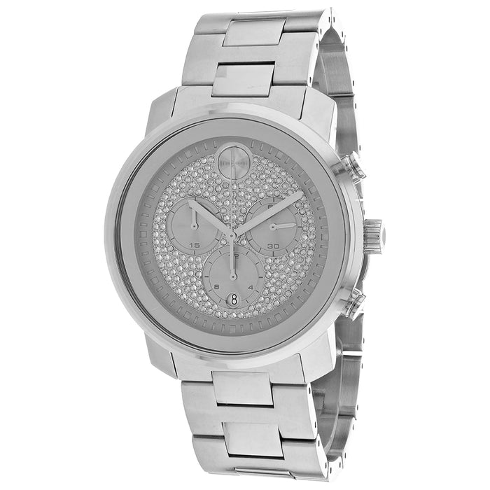 Movado Men's Bold Silver Dial Watch - 3600666