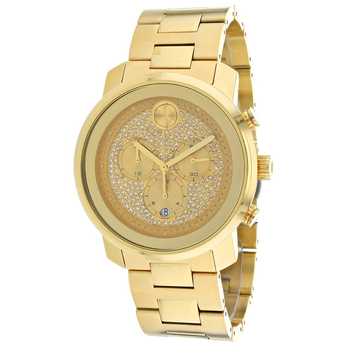 Movado Men's Bold Gold Dial Watch - 3600667
