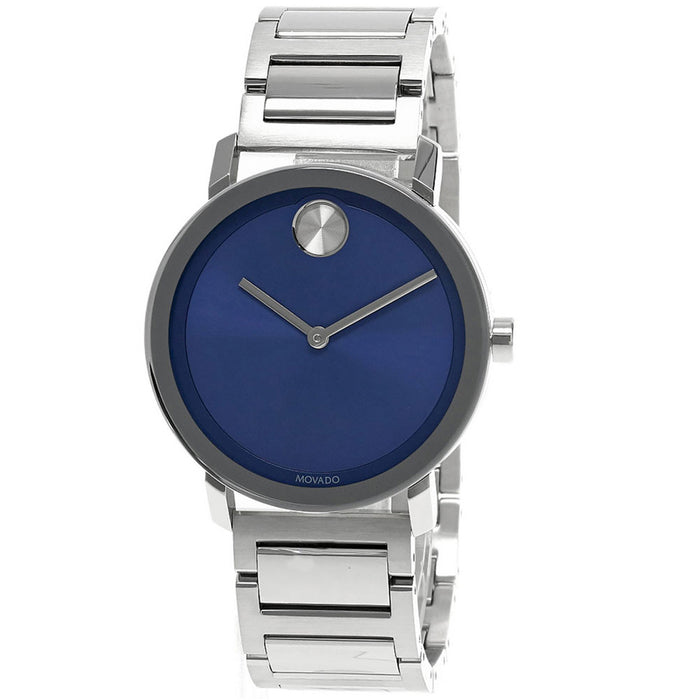 Movado Men's Bold Blue Dial Watch - 3600668