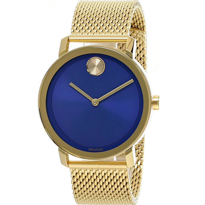 Movado Men's Bold Blue Dial Watch - 3600669