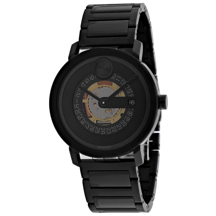 Movado Men's Black Dial Watch - 3600677