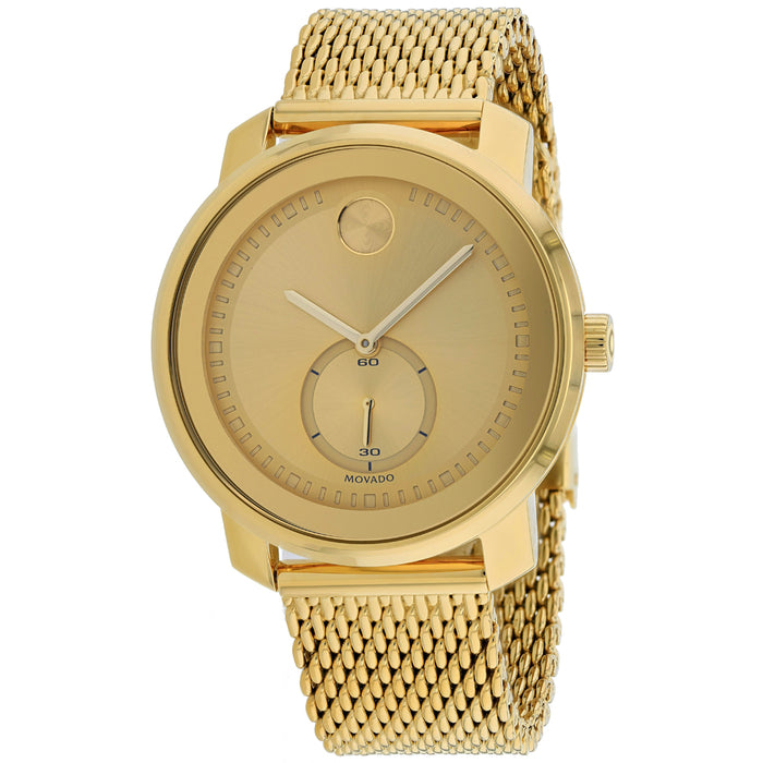 Movado Men's Gold Dial Watch - 3600678