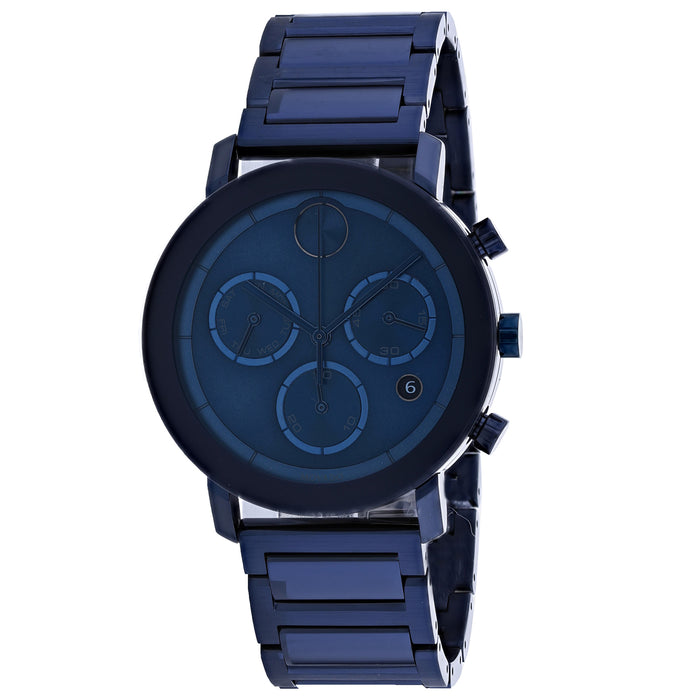 Movado Men's Bold Blue Dial Watch - 3600683