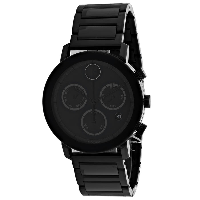 Movado Men's Bold Black Dial Watch - 3600684