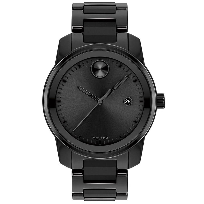 Movado Men's Bold Black Dial Watch - 3600727