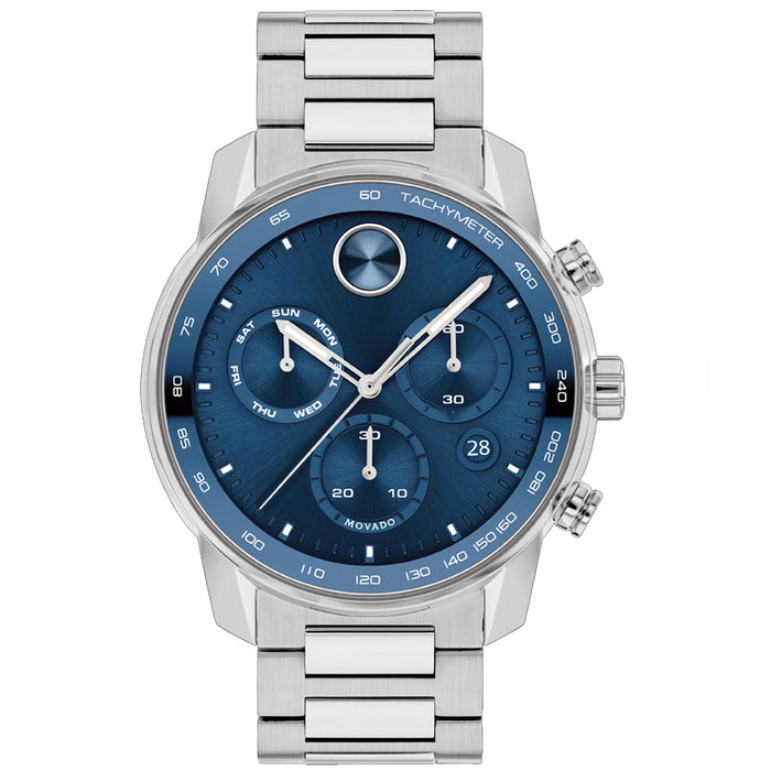 Movado Men's Bold Blue Dial Watch - 3600740