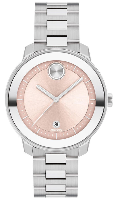 Movado Women's Bold Pink Dial Watch - 3600748