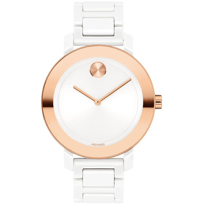 Movado Women's Bold White Dial Watch - 3600753