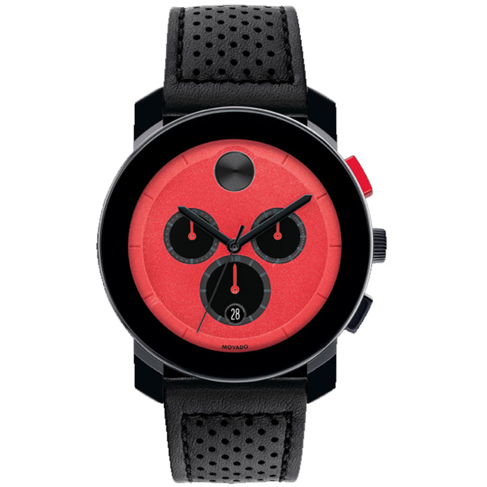 Movado Men's Bold Red Dial Watch - 3600765