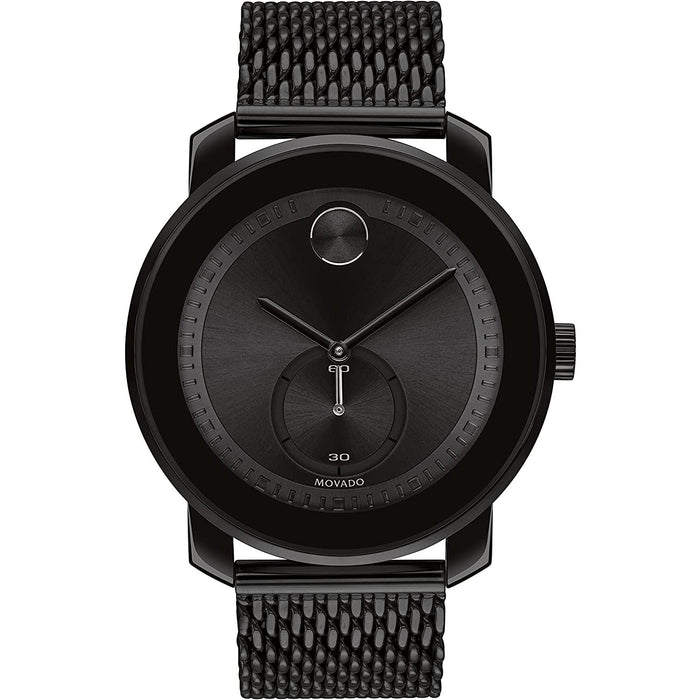 Movado Men's Bold Black Dial Watch - 3600767