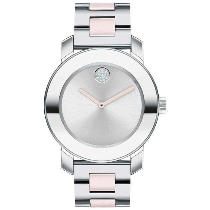 Movado Women's Bold Silver Dial Watch - 3600801