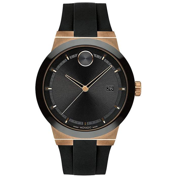 Movado Men's Bold Evolution Black Dial Watch - 3600851