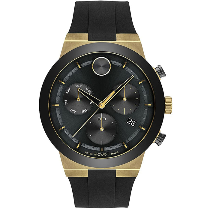 Movado Men's Bold Fusion Black Dial Watch - 3600855