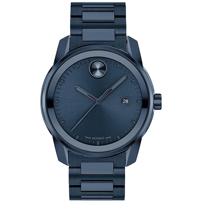 Movado Men's Bold Verso Blue Dial Watch - 3600862