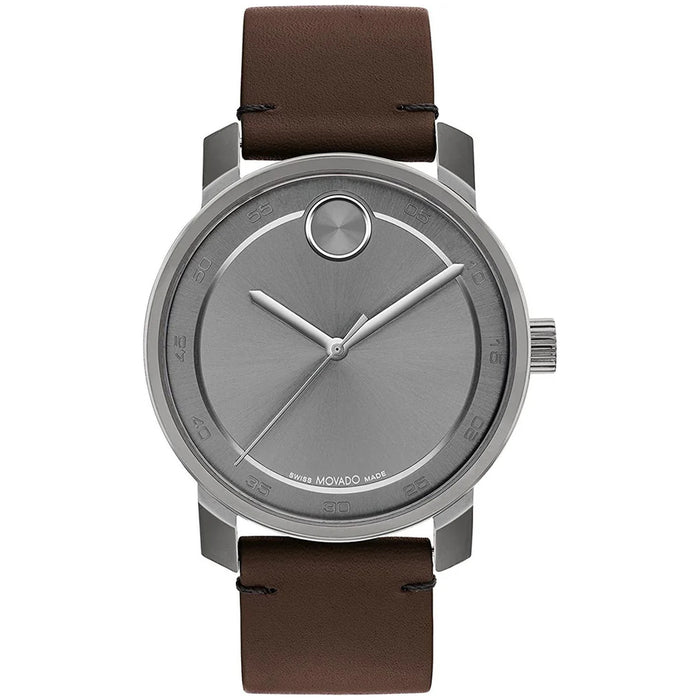 Movado Men's Bold Access Grey Dial Watch - 3600916