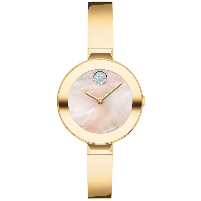 Movado Women's Bold Mother of Pearl Dial Watch - 3600938