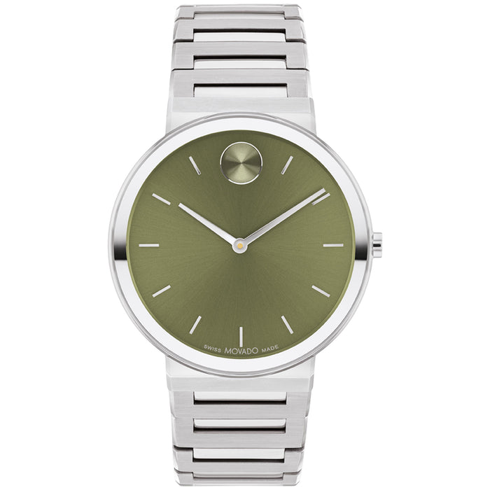Movado Men's Bold Green Dial Watch - 3601074