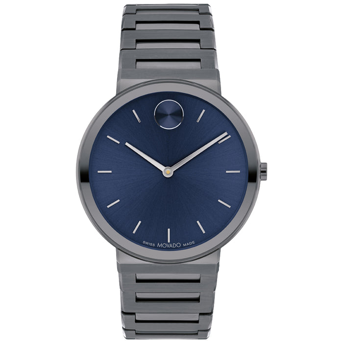 Movado Men's Bold Blue Dial Watch - 3601076