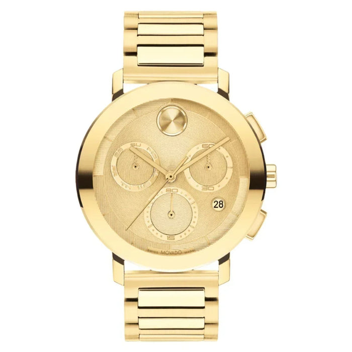 Movado Men's Bold Gold Dial Watch - 3601098
