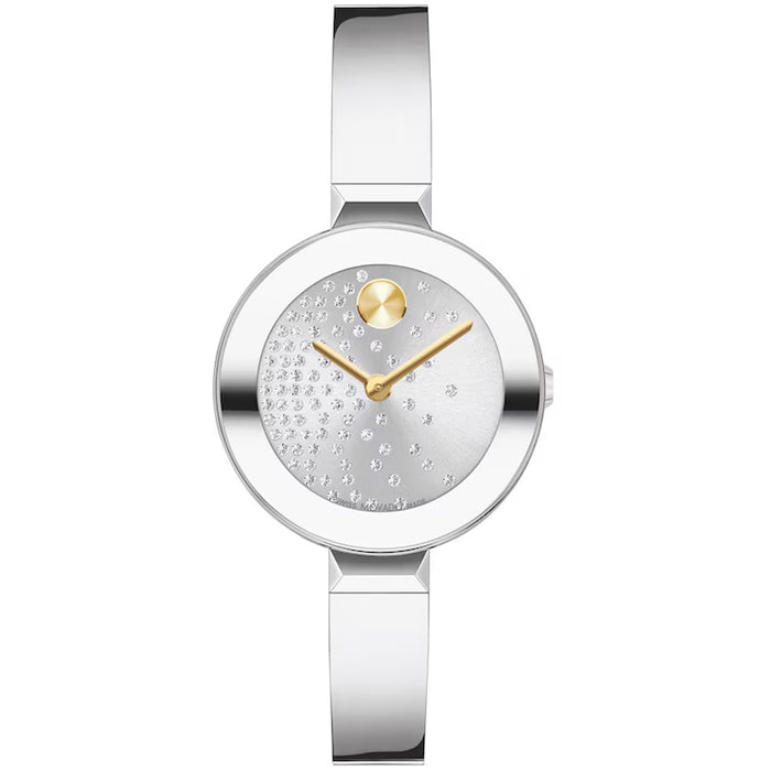 Movado Women's Bold Bangle Silver Dial Watch - 3601160